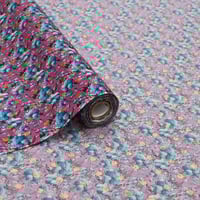 قماش بوال فاخر نقشة ورد صغيرة