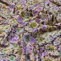 قماش قطن زري زهرية