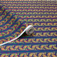 قطن ليبرتي نسائي بنقشة بيزلي فاخرة