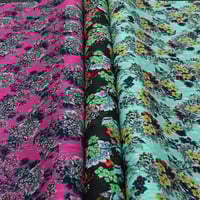 قماش بوال نقشة زهور راقية