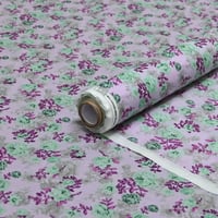 قطن شربت بنقشة ورود فلوري