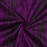 قطن جاكار بيسلي مخططة كلاسيك