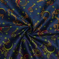 قطن العمودي بنقشة نجوم وهلال رمضان