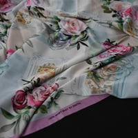 قماش ساتان حرير