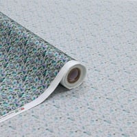 قطن العمودي 100% زهور مشجره