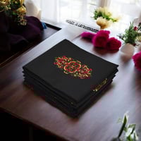 قطن 100% مطرز شتوي