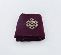 قماش قطيفه مطرز شتوي