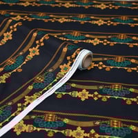 قماش قطن سوار ذهبي