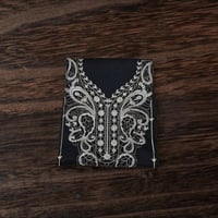 قماش مخور كريب لون اسود