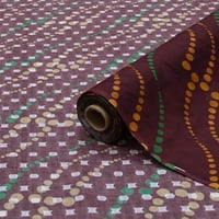 قماش بوال نقشة نقاط متموجة