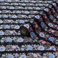 قماش بوال زري نقشة الزهور الربيعية