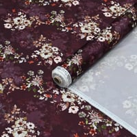 قماش حرير عمودي مشجر