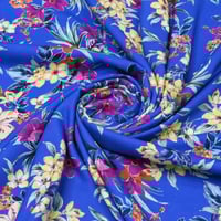 قماش فسكوز بنقشة أزهار