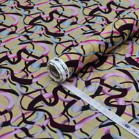 أقمشة قطن شربت بنقشات فريدة