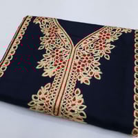 قماش مخور مطرز قطن جاكار