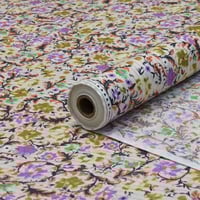 قماش قطن زري زهرية