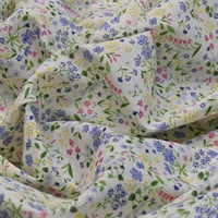 قماش قطن الأزهار الياباني شربت