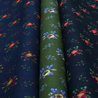 قماش بوال نقشة ورود صغيرة