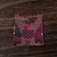 مخاوير قماش مطرز شيفون