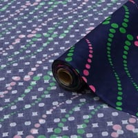 قماش بوال نقشة نقاط متموجة