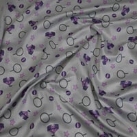 قماش قطن ستان مشجر