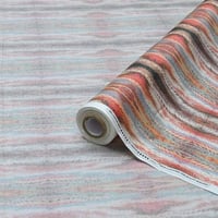 قطن العمودي رسمة تموجات ملونة ناعمة