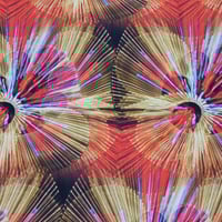 قماش فيسكوز هندسي