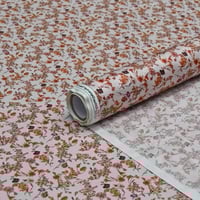 أقمشة قطن مشجرة زهرية بألوان زاهية