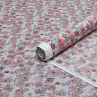 قطن شربت بنقشة ورود فلوري