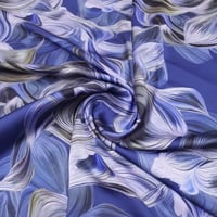 قماش حرير بنقشة تموّجات