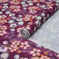 قماش حرير جاكار مُشجّر