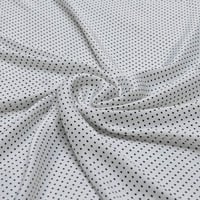 قماش حرير بنقط صغيرة جدا