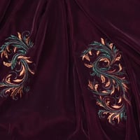 قطيفة شتوي مطرز