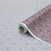 قطن العمودي 100% زهور مشجره