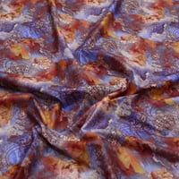 قطن نسائي نقشة ليبرتي ألوان ممزوجة