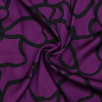 قماش حرير ميلانو دجيتال تموج الليل