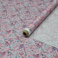 قطن ليبرتي نسائي ناعم زهور صغيره ملونة