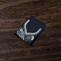 مخور قطن اسود مطرز