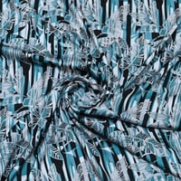 قماش حرير أوراق الليل