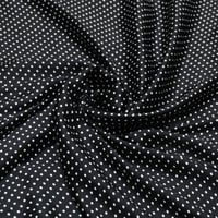 قماش حرير بنقط صغيرة جدا