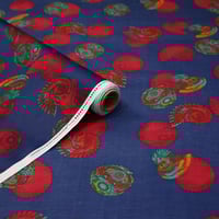 قماش قطن عمودي مشجر