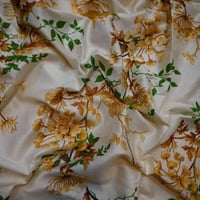 قماش قطن ستان طبيعي