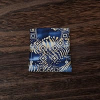 قماش مخور العمودي شيفون مطرز