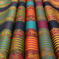 قماش قطن نسائي العمودي رقم 691