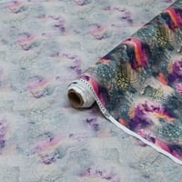 قطن نسائي نقشة ليبرتي ألوان ممزوجة