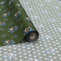 قماش بوال نقشة ورود صغيرة