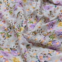 قماش بوال زري نقشة دوحة الورود