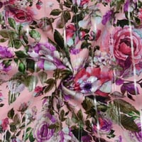 قطن 100% نسائي ورود زري