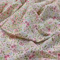 قماش قطن الأزهار الياباني شربت