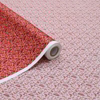 قطن العمودي 100% زهور مشجره